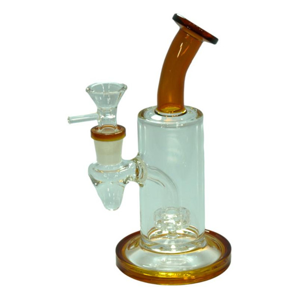 7" Water Pipe With Disc Percolator