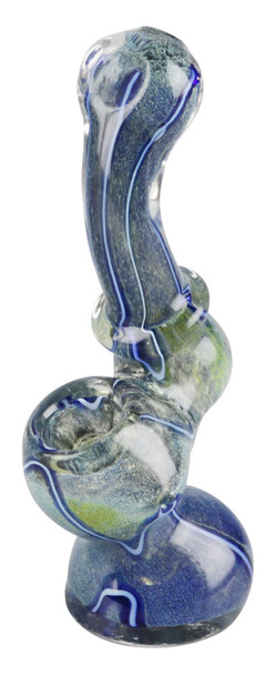 4" Worked Fritted Bubbler