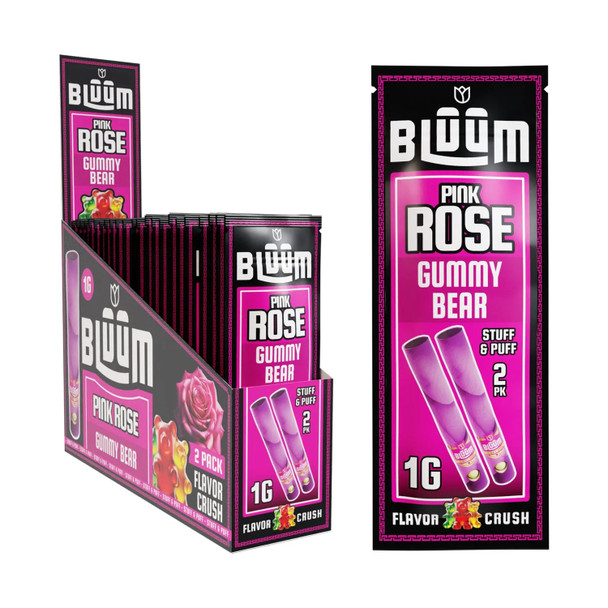 Bluum Wild Flower Pink Rose Rolls 2pk/10ct | Gummy Bear
