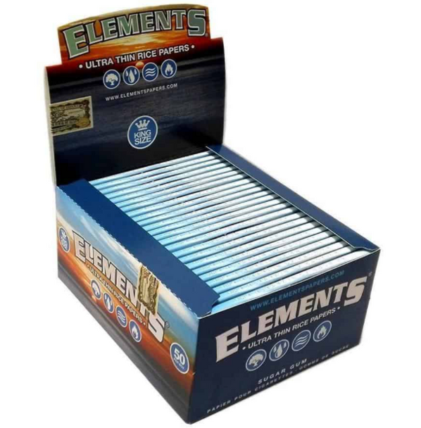 Elements Rolling Papers King Size - 50 ct.