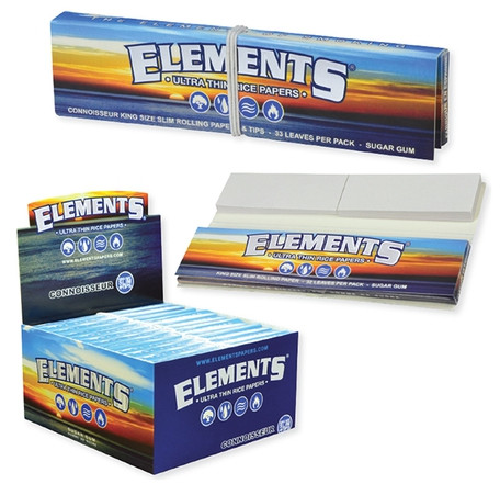 Elements King Size Rolling Paper – Dabs Glass