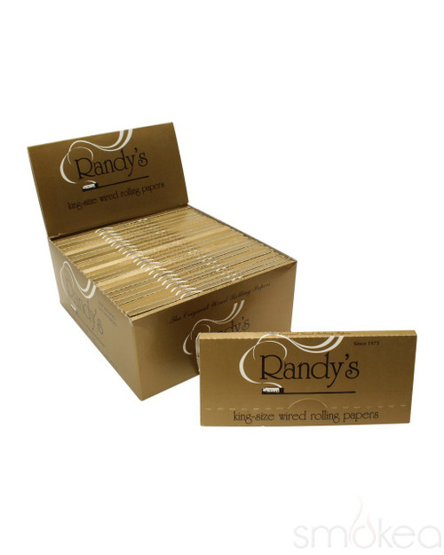 Randy's King Size 110mm Rolling Paper 24 Papers Per Pack (25 Count Dis — MJ  Wholesale