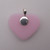 Pink cremation pendant rear
