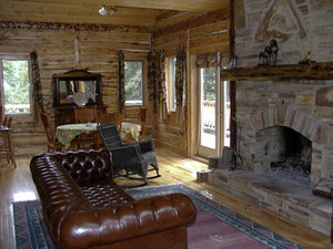 60" Hand Hewn Log Cabin Mantel 60" Hand Hewn Log Cabin Mantel