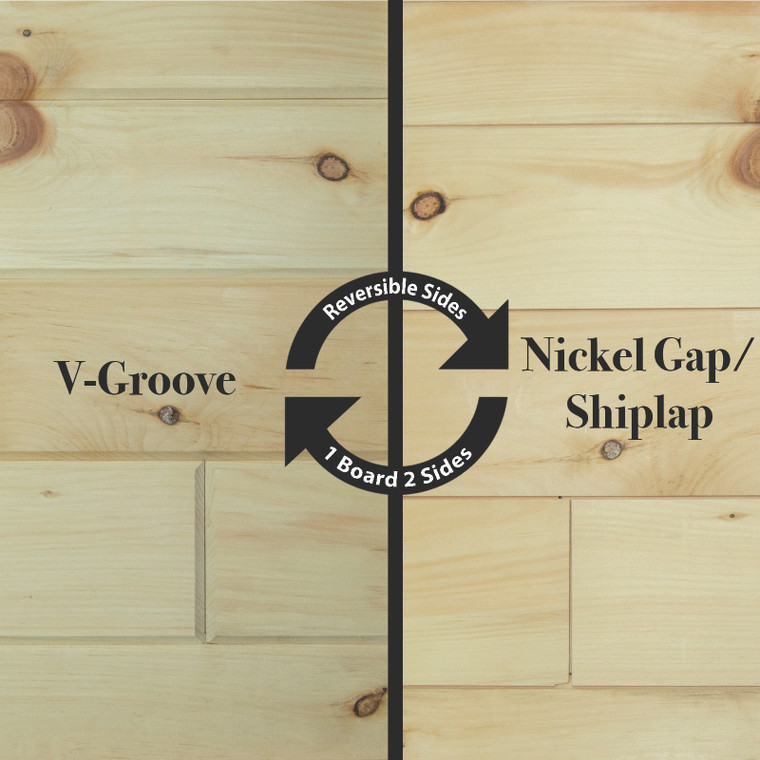 Select Knotty Pine Tongue & Groove