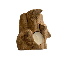 Wooden Tealight Holder Single