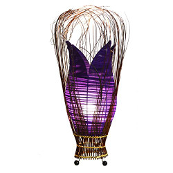 Small Tulip Lamp Purple