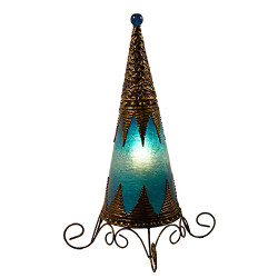 Medium Cone Table Lamp Turquoise