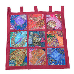 Patchwork Squares Wall Hanging