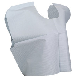 McKesson Blue 30" x 21" Premium Exam Capes - 100/Box