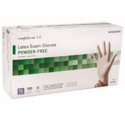 McKesson X-Small Confiderm® CL Latex Exam Gloves