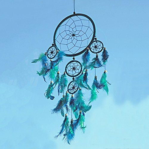 Blue & Green Large Dream Catcher