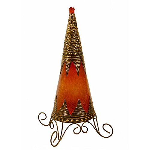 Medium Cone Table Lamp Orange