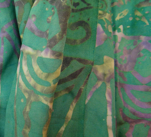 Flower Garden Tie Dye Scarf