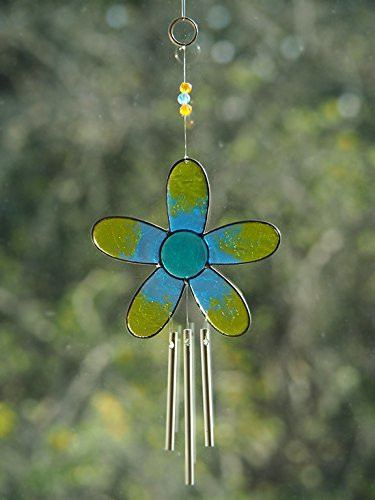 Colourful Flower Wind Chime Sun Catcher