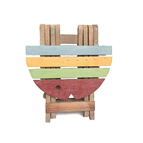 Colourful Folding Fish Shaped Table