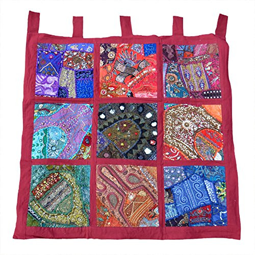 Patchwork Squares Wall Hanging