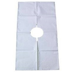 Tidi White 19" x 22" Exam Poncho - 200/Case