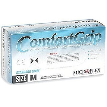 Microflex X-Small ComfortGrip® Powder-Free Latex Exam Gloves