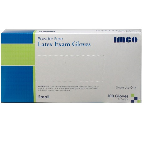 Imco Powder-Free Latex Exam Gloves