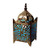 Turquoise Fabric Moroccan Lamp