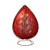 Red Leaf Capiz Shell Lamp