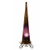 Tall Cone Lamp Purple
