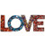 Mosaic Word Wall Plaque LOVE