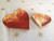 Red Wooden Heart Shaped Dish Set