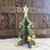 Small Green Wooden Christmas Tree