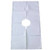 Tidi White 19" x 22" Exam Poncho - 200/Case