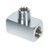 Tee with Male 1/8 NPT x Female 1/8 NPT Ends
