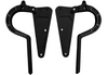 1962 Chevy Impala Adjustable Trunk Hinges, Black Onyx