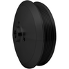 Chevy LWP & Ford Serpentine Saginaw Keyway Power Steering Pulley, Black