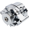 Ultra Series Ford 1G Alternator, 100 Amp 1 Wire Chrome Finish