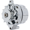 Ultra Series Ford 1G Alternator, 100 Amp 1 Wire Chrome Finish