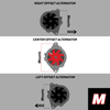 Alternator Center Off-Set Graphic Alternator Center Off-Set Graphic