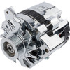 Ultra Series GM CS130 Alternator, 140 Amp 1 Wire Chrome Finish, Right offset Mount