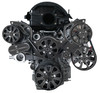 Chevy LT1 Gen V All Inclusive Evolution Serpentine System, Black Onyx, Front Chevy LT1 Gen V All Inclusive Evolution Serpentine System, Black Onyx, Front