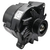 Ford 1 Wire Alternator w/ Serpentine Pulley, 140 AMP, Black