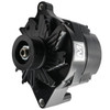 Ford 1 Wire Alternator w/ Serpentine Pulley, 140 AMP, Black