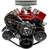 Small Block Chevy Long Water Pump Sport Track Serpentine System