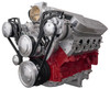 Chevy LS All Inclusive Narrow Mount Style Track Serpentine System - AC Applications