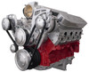 Chevy LS All Inclusive Narrow Mount Style Track Serpentine System - AC Applications