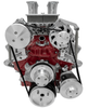 Small Block Chevy : Inward Mount Ultra : Reverse Rotation Serpentine System