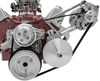 Small Block Chevy Serpentine Conversion : Outward Mount Deluxe : Power Steering & Alternator