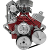 Small Block Chevy Serpentine Conversion Inward Mount Ultra, Saginaw, Front