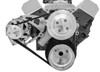 Chevy Small Block - Long Water Pump Mid-Mount Ultra Alternator Only Serpentine System