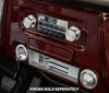 Chevy C10 C20 Dash Knob Bezel Kit - Mounted