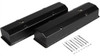 Small Block Chevy Fabricated Valve Covers, Black